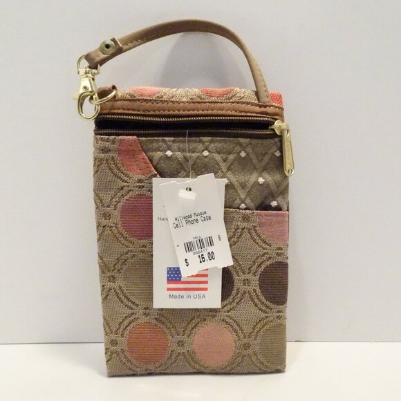 Danny K. Handbags - Danny K Beverly Hills Cell Phone Case Tapestry Tan Multi Boho USA